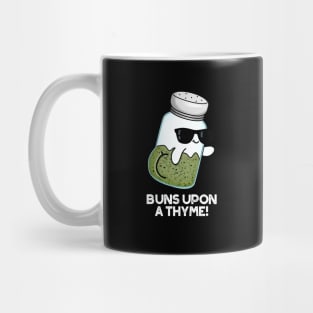 Buns Upon A Thyme Cute Herb Pun Mug